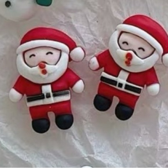 Cute Christmas Stud Earrings - Picture 2 of 2